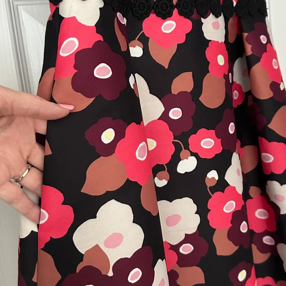 Kate Spade Blooming Mikado Floral Dress‎ Size 4